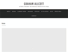 Tablet Screenshot of grahamallcott.com